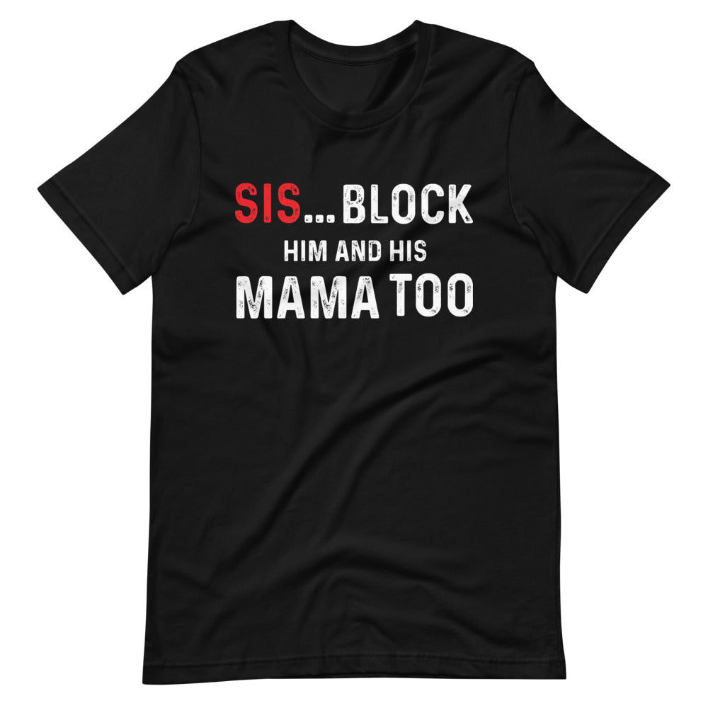 “Blocked” Short-Sleeve Unisex T-Shirt